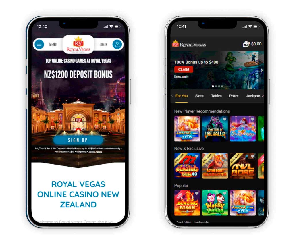 Royal Vegas Mobile Friendly Casinos